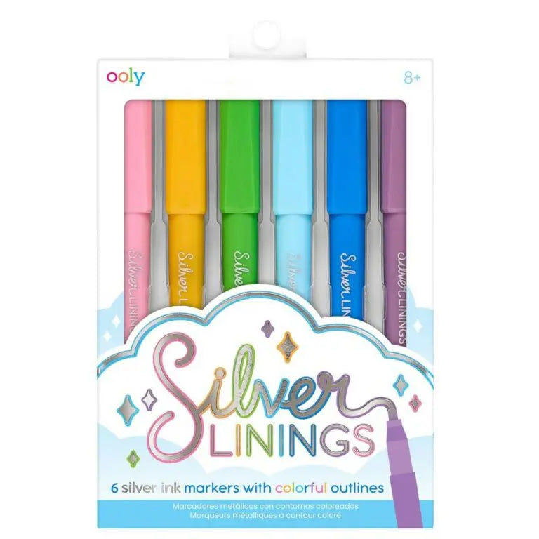 Metallicpennor för pyssel